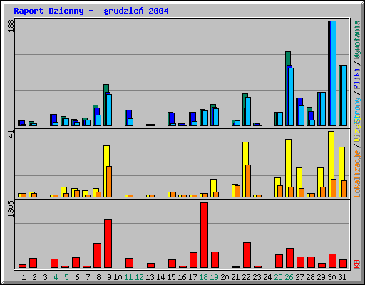 Raport Dzienny -  grudzie 2004