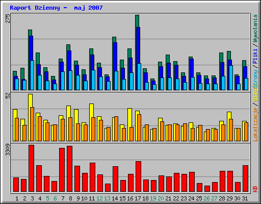 Raport Dzienny -  maj 2007
