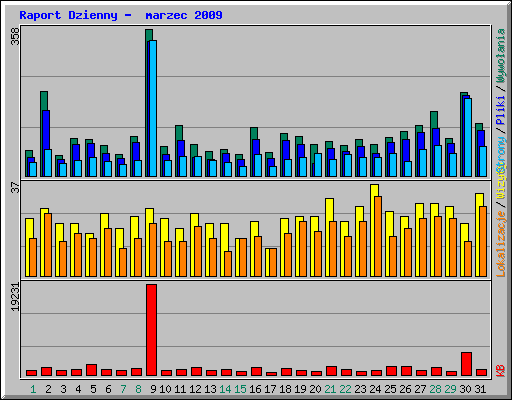 Raport Dzienny -  marzec 2009