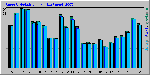 Raport Godzinowy -  listopad 2005