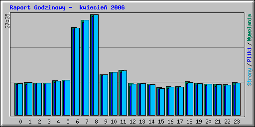 Raport Godzinowy -  kwiecie 2006