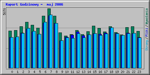 Raport Godzinowy -  maj 2006