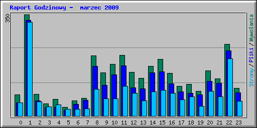 Raport Godzinowy -  marzec 2009